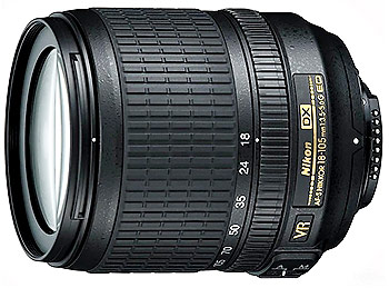 18-105mm f/3.5-5.6G AF-S ED VR Zoom-Nikkor mieten