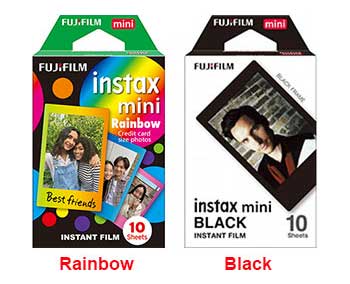 Spezial-Filmpacks für 10 Fotos, ungeöffnete Packs werden zurückgenommen.